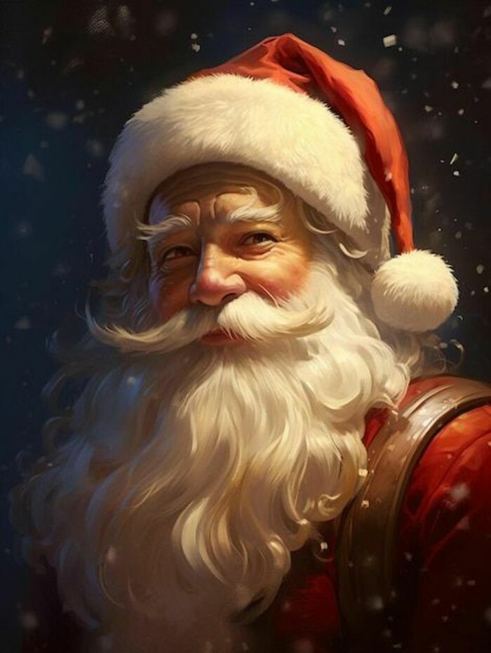 Le Père Noël à la bibliothèque annexe de Beaulieu