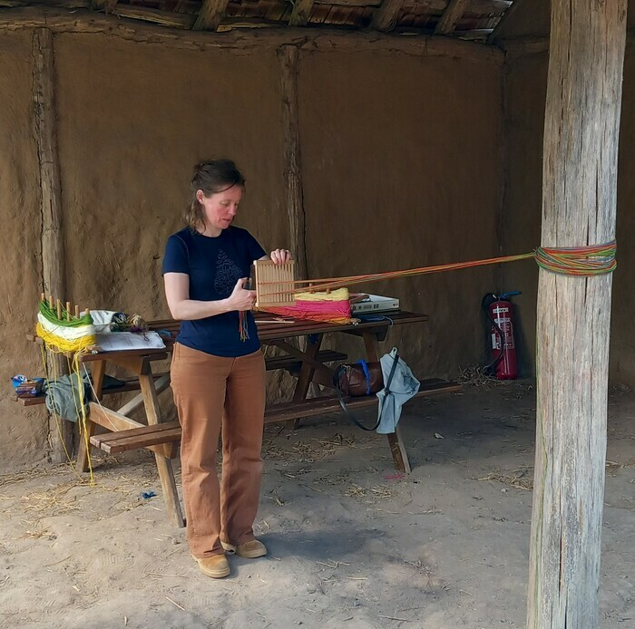 Family activities "Historical weaving"