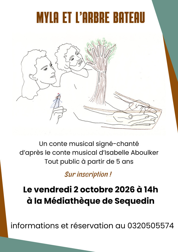 Myla et l'arbre bateau : un conte chanté et signé