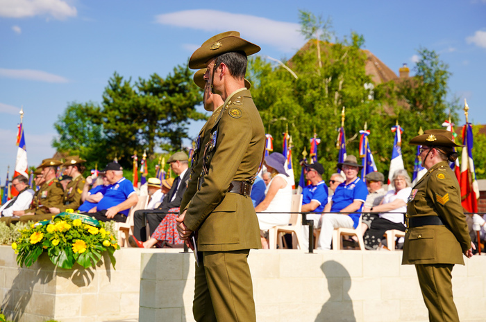 Memorial Ceremony of the Battle of Fromelles at Pheasant Wood Military Cemetery