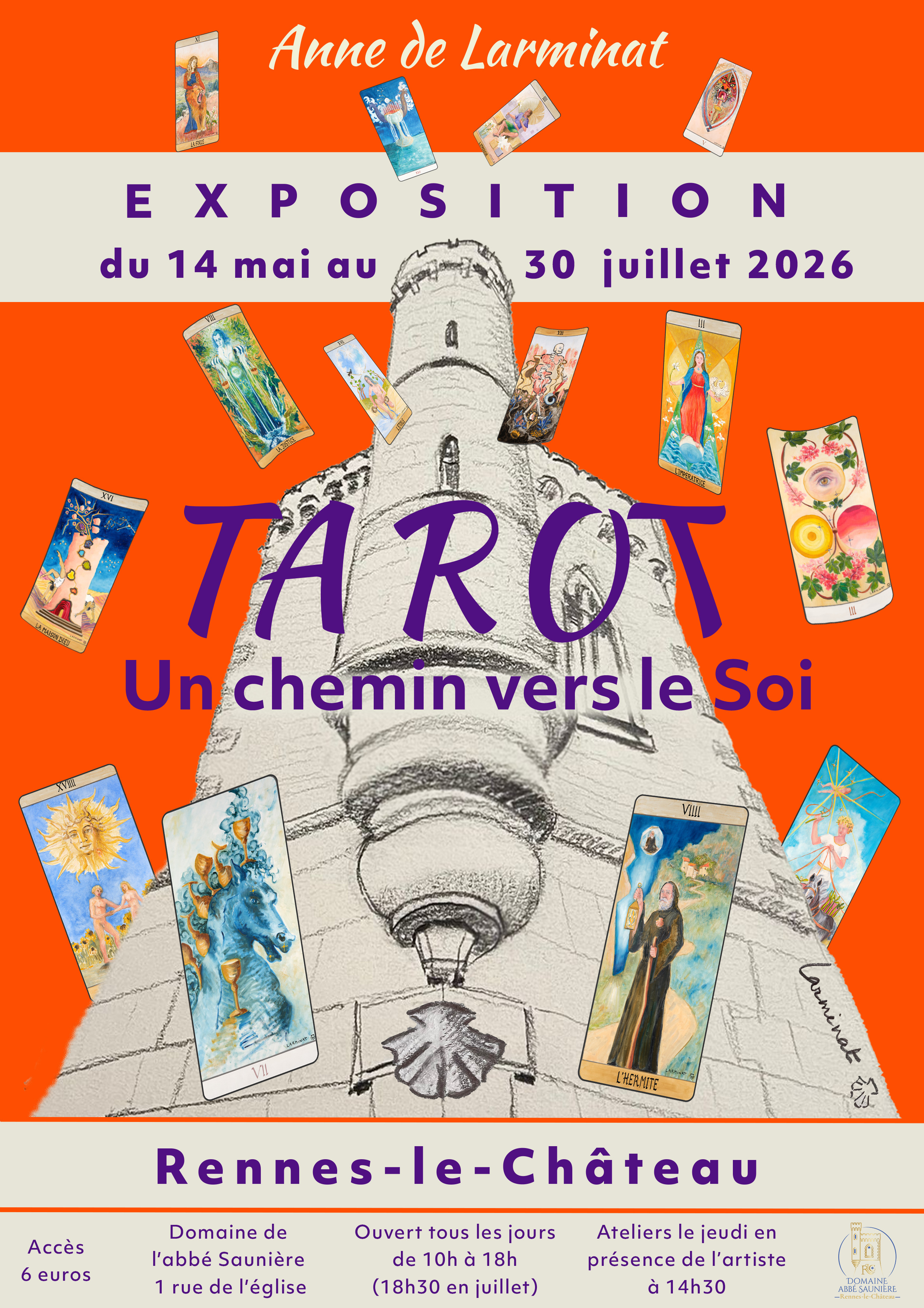Les Jeudis Tarots - Le Tarot, un chemin vers le Soi - Anne de Larminat