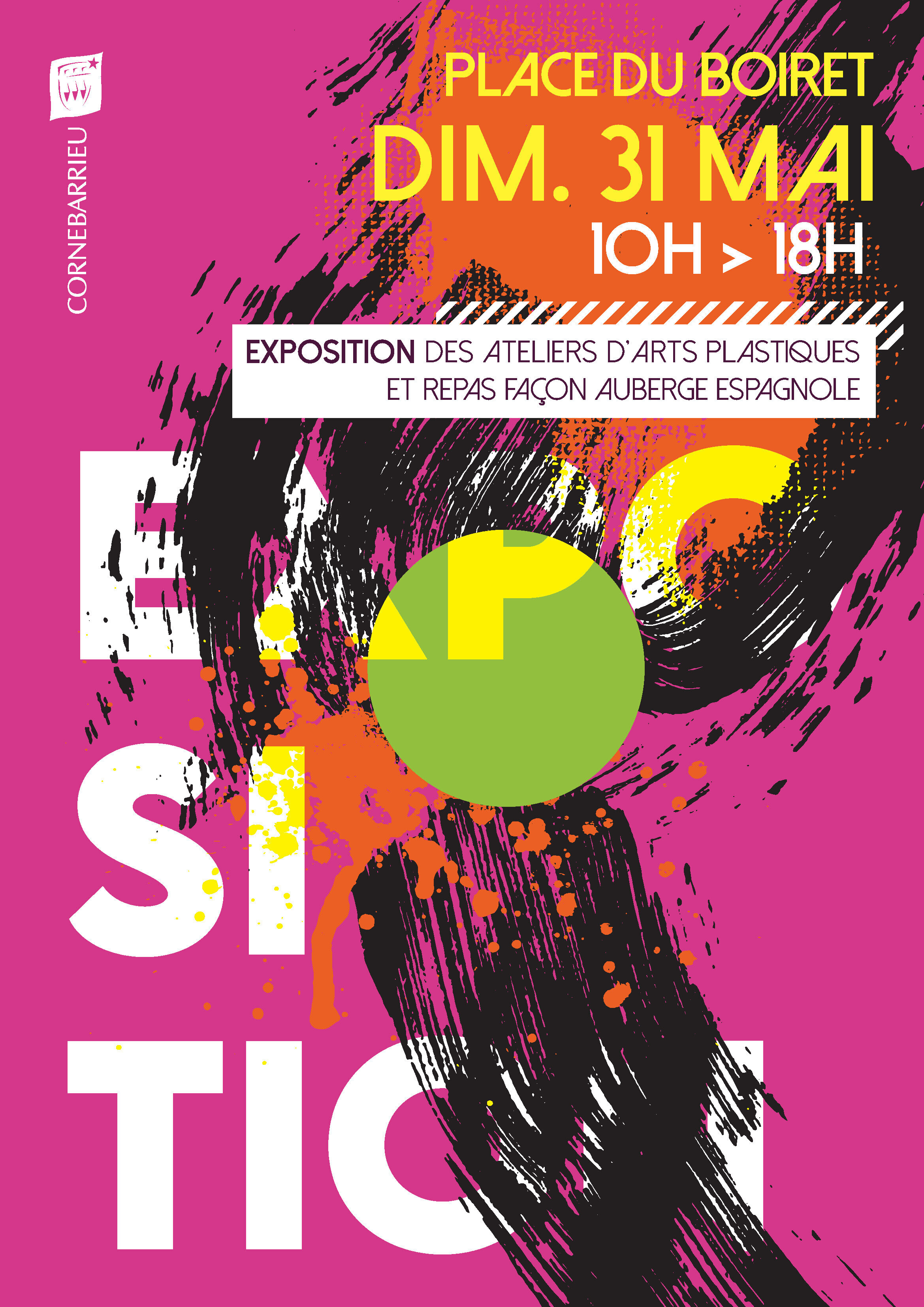 Exposition des ateliers d’arts plastiques de Cornebarrieu