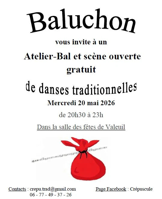 atelier bal gratuit et scène ouverte
