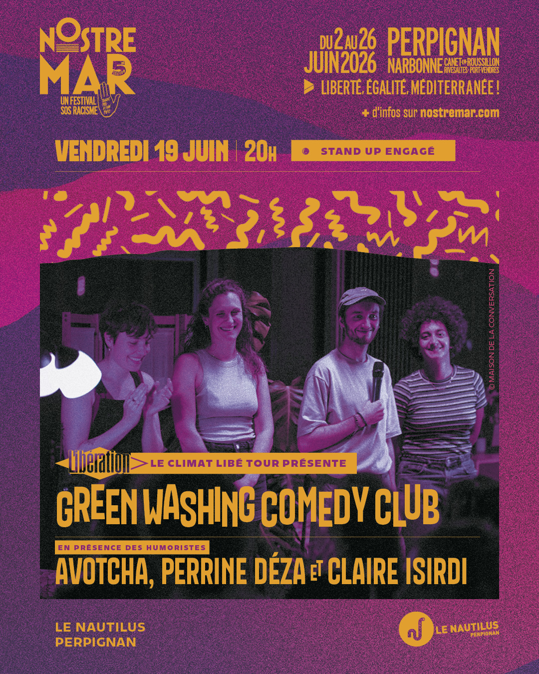 Green Washing Comedy Club
