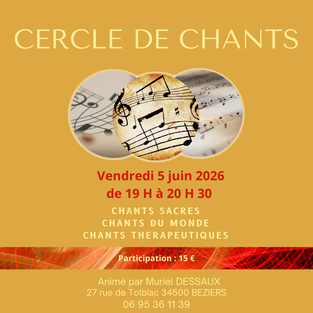 Cercle de Chants Sacrés du Monde à Béziers