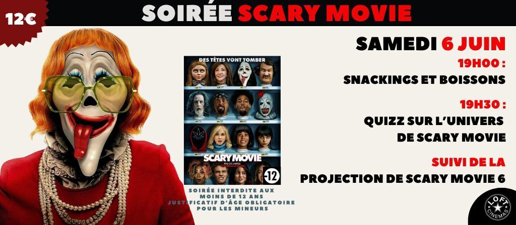 Soirée Scary Movie