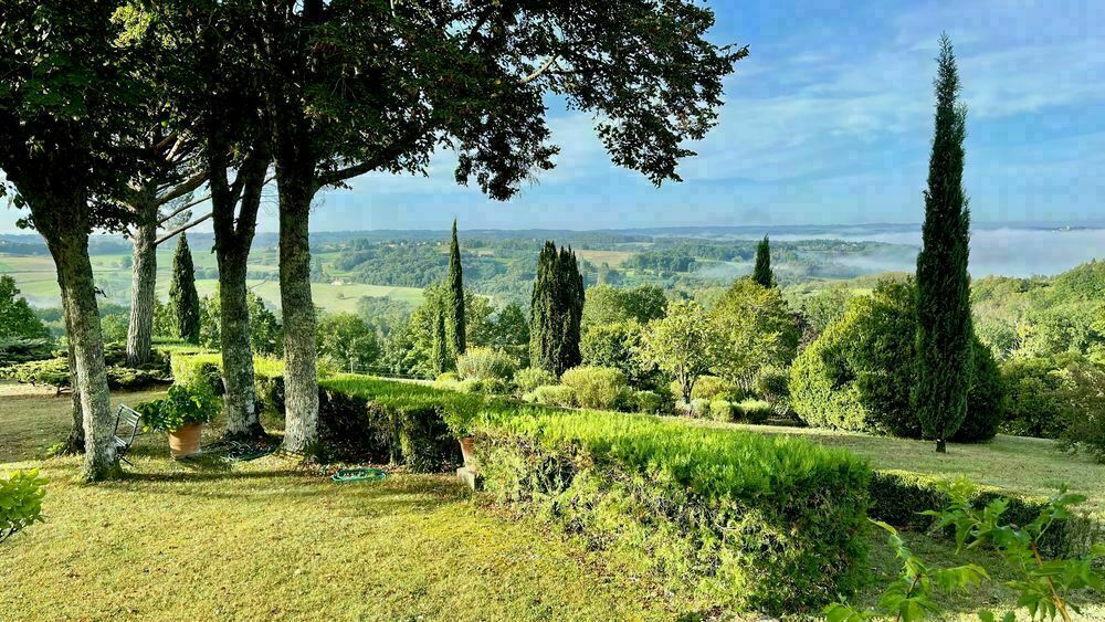 Visite d'un jardin d'inspiration italienne