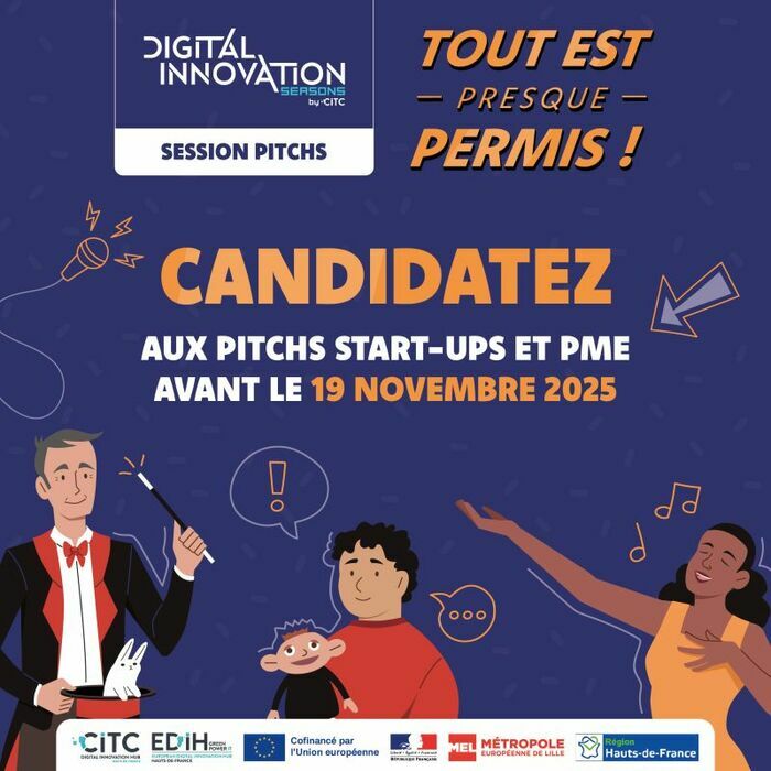 Candidatez aux Pitchs startups