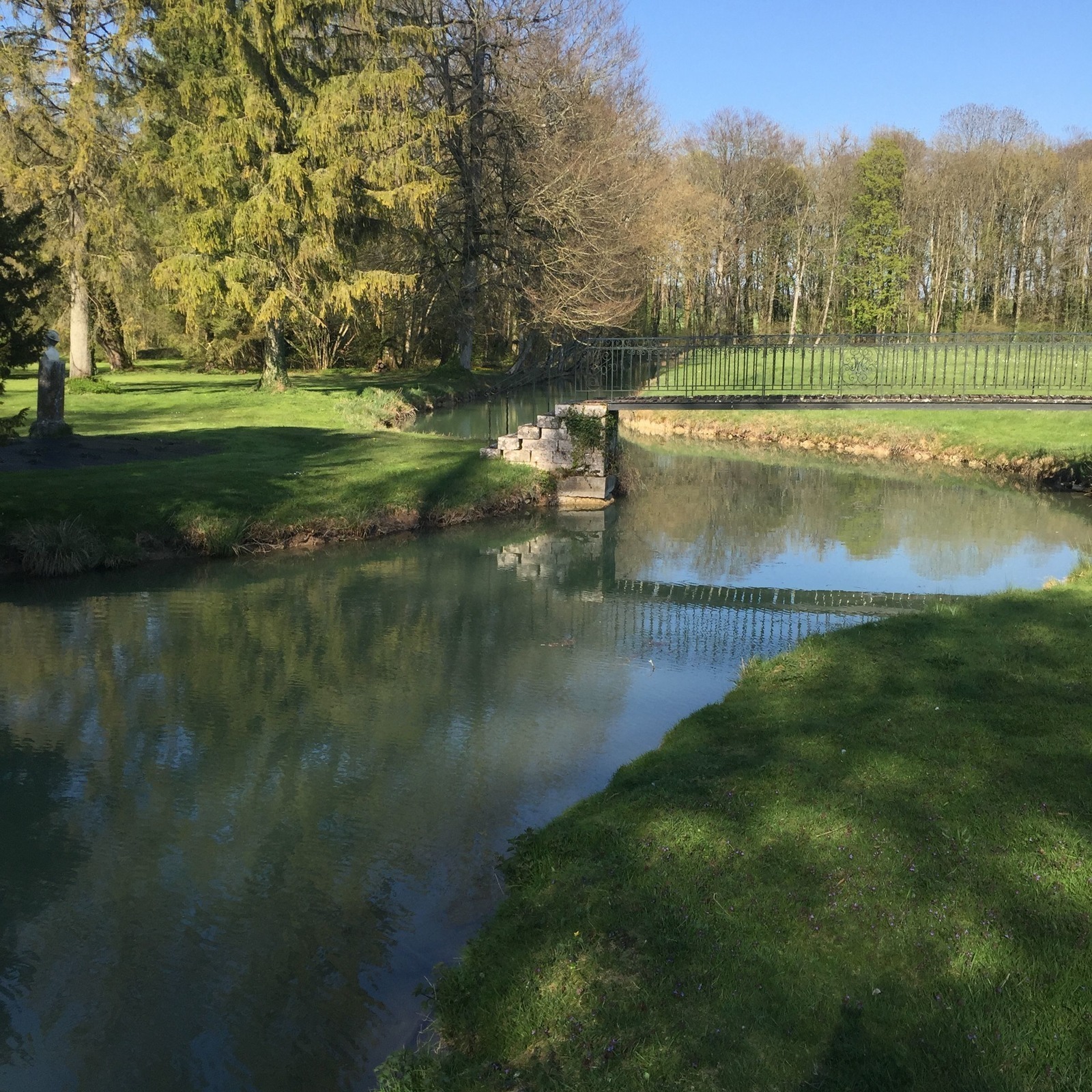 Venez découvrir un parc de Château du XVIIIe siècle
