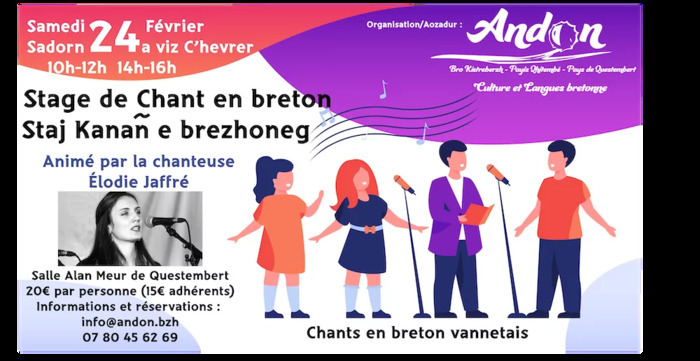 Plongez-vous dans l’univers envoûtant de la musique bretonne et découvrez la richesse de cette langue ancestrale à travers des chants traditionnels et contemporains.