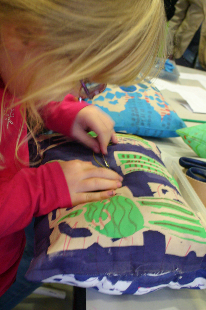 Animation jeunes publics /  Textile et motifs