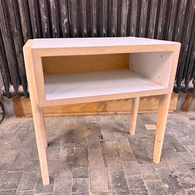 Fabrication bois : table de chevet