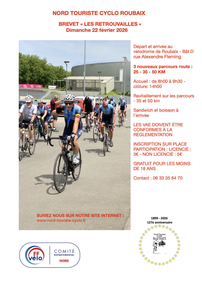 Brevet cyclotourisme les retrouvailles