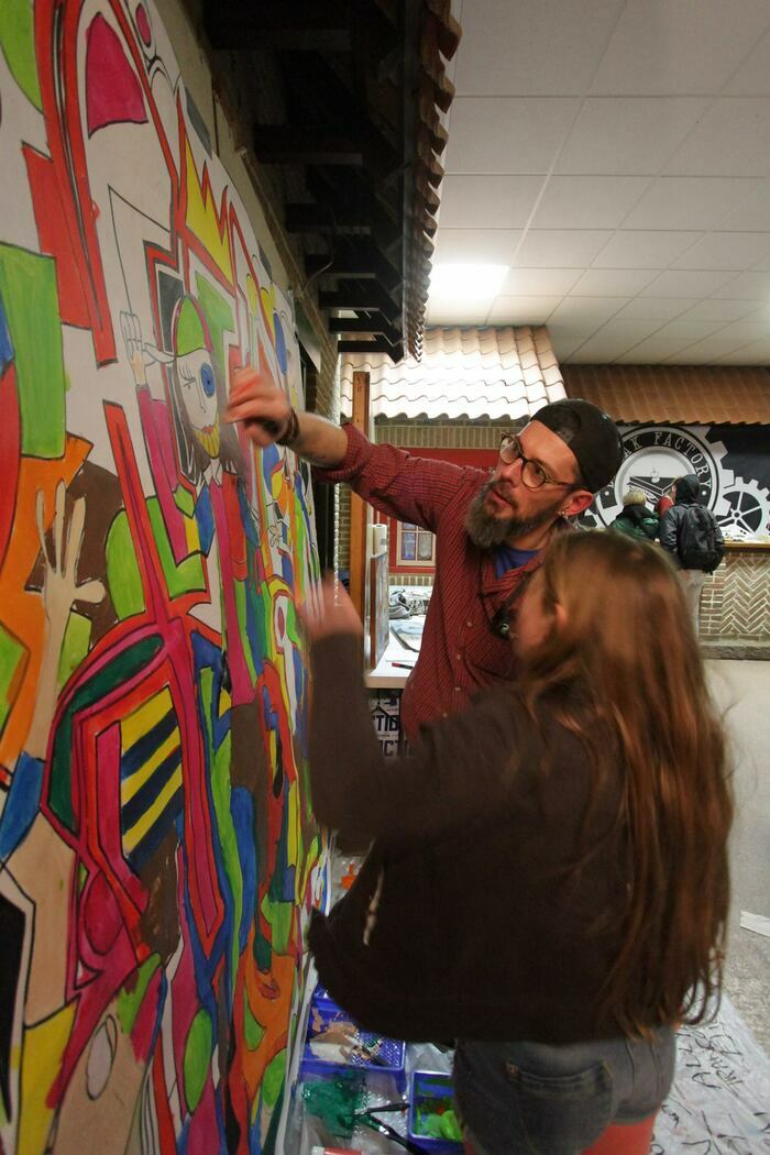 Atelier d'initiation au street art avec Freaks The Fab