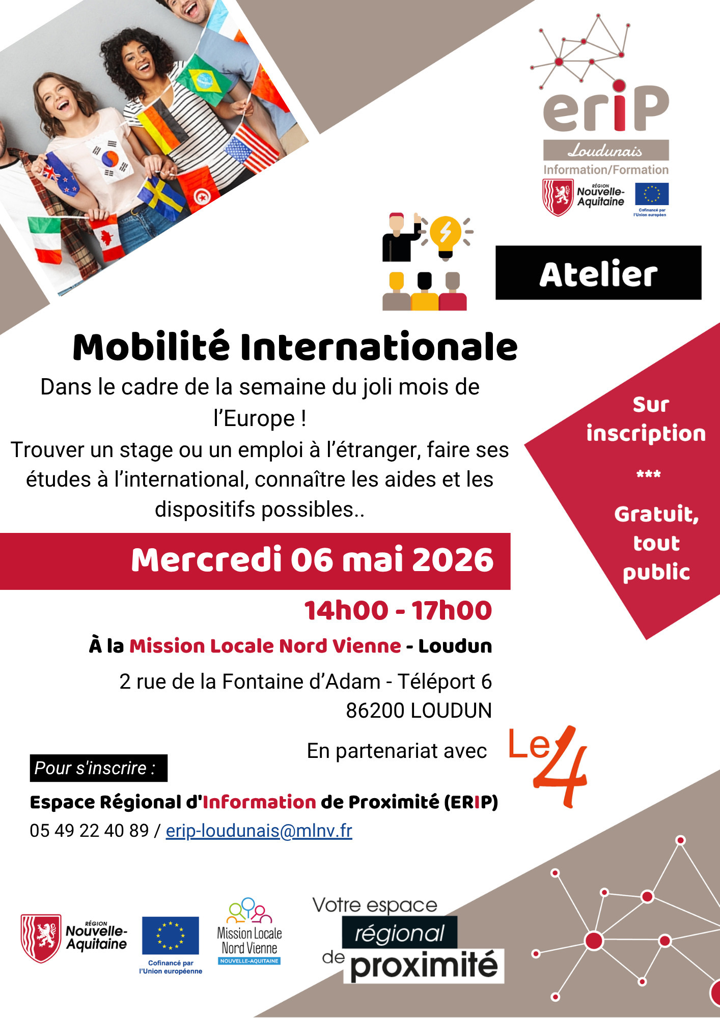 Atelier sur la mobilité internationale