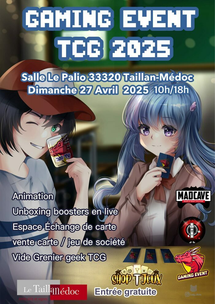 Salon Trading Card Game et jeux de sociétés de Gaming Event