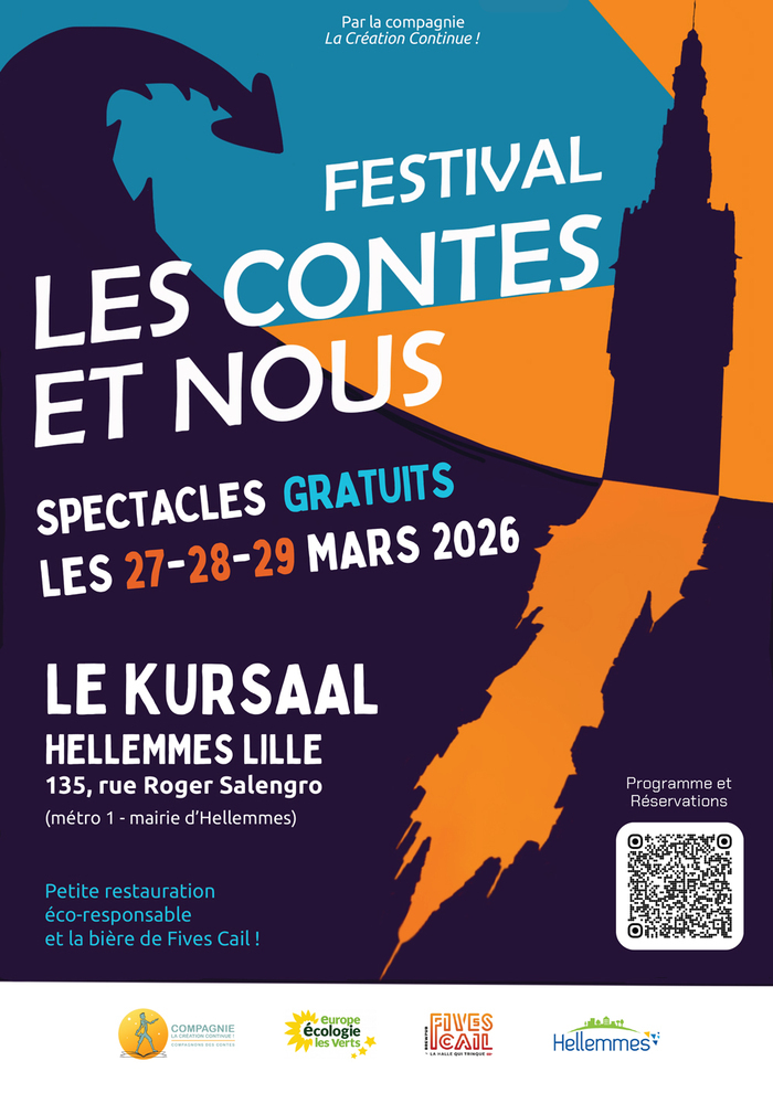 Les contes et nous - Les 27, 28 et 29/3