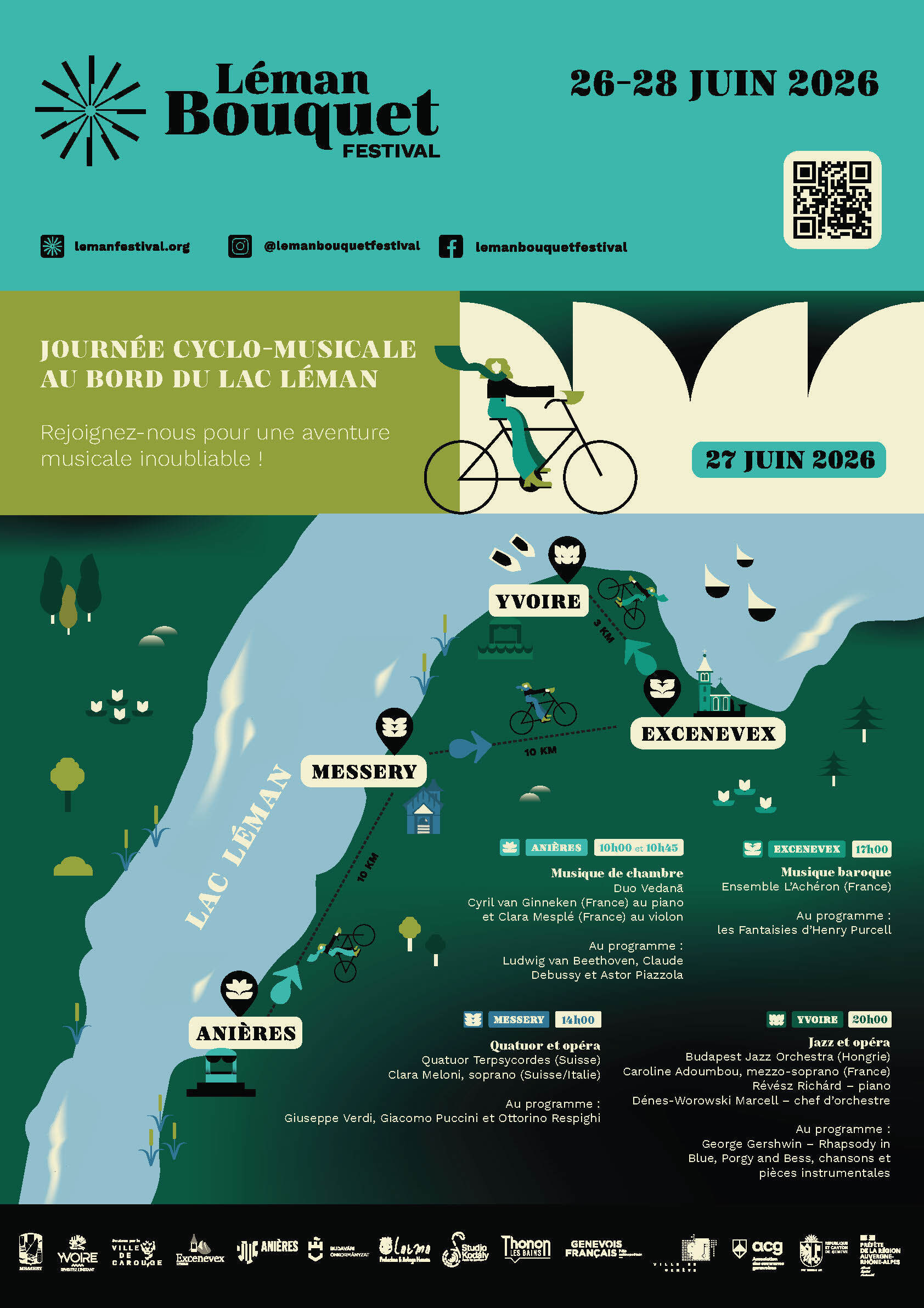 4e édition du Léman Bouquet Festival du 26 au 28 juin 2026