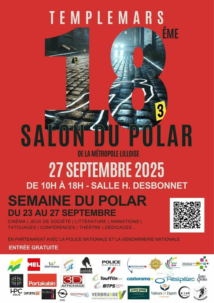 18 éme salon métropolitain du Polar à Templemars