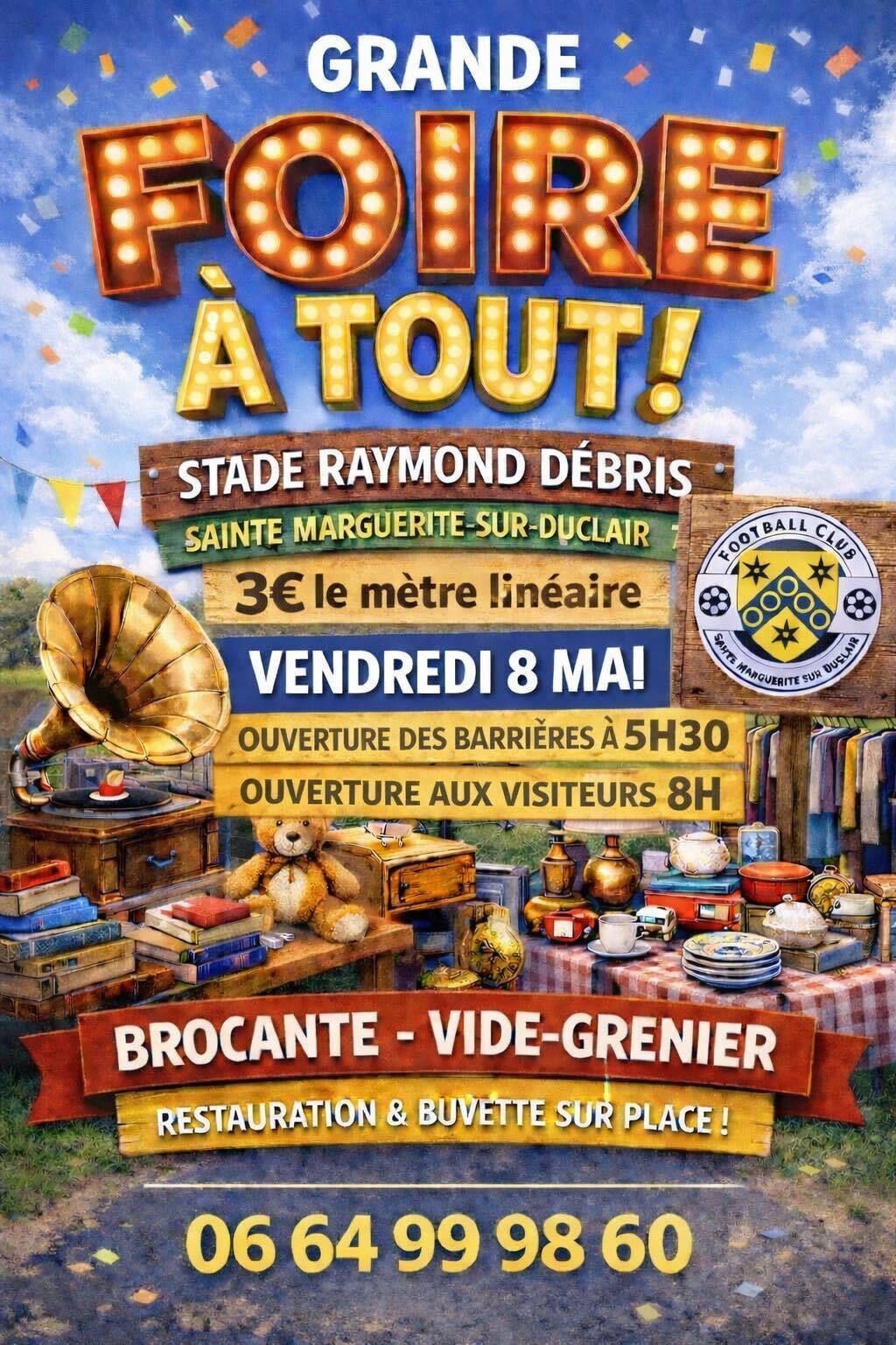 Grande foire à tout du foot