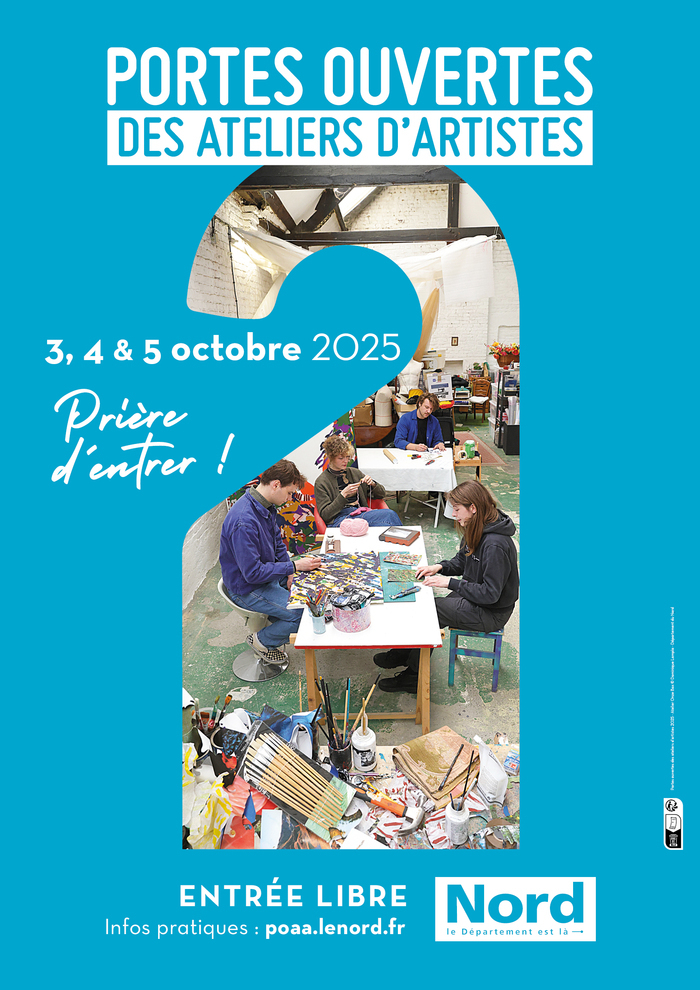 Portes ouvertes des ateliers d'artistes - Les 3,4 et 5/10