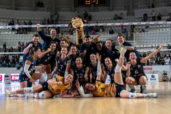 Volley : Calendrier des matchs des Burdis de Mérignac en Ligue A