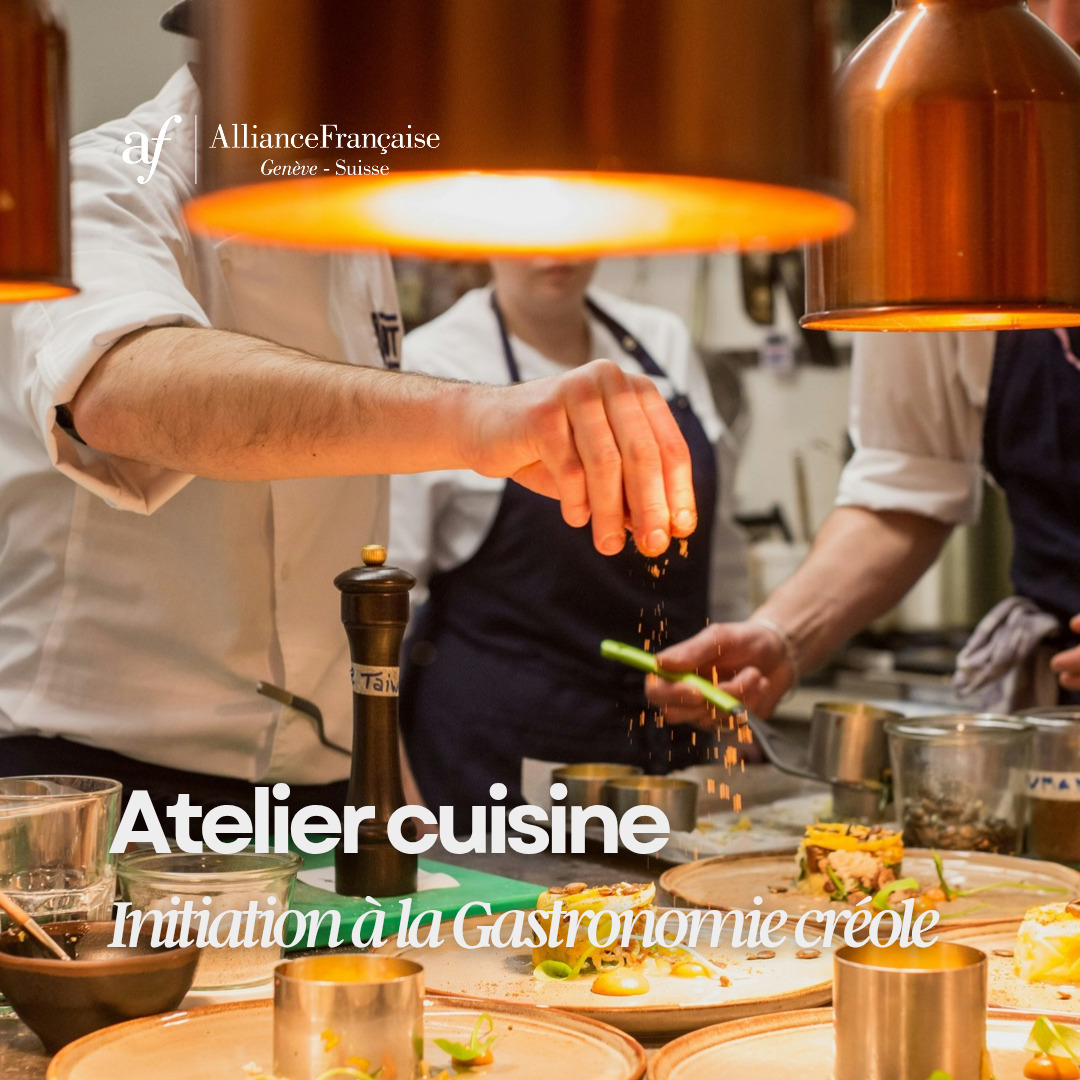 Atelier de cuisine créole francophone