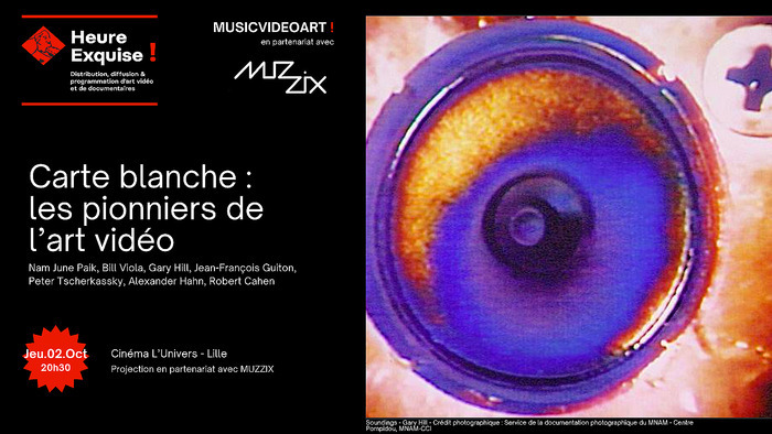 Carte Blanche à Heure Exquise ! : Les pionniers de l'art vidéo