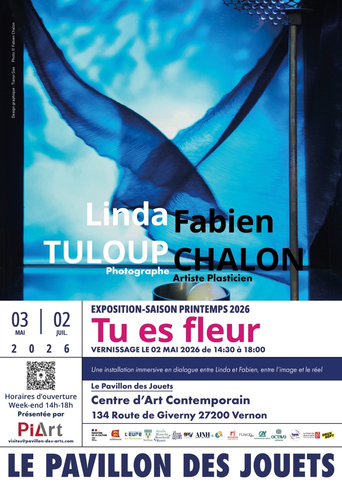 Tu es fleur - Exposition de Linda Tuloup & Fabien Chalon