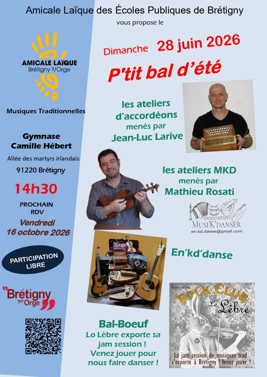 P'Tit Bal des ateliers de Musiques