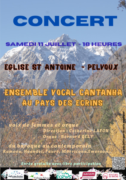 Cantanha le chœur des Ecrins