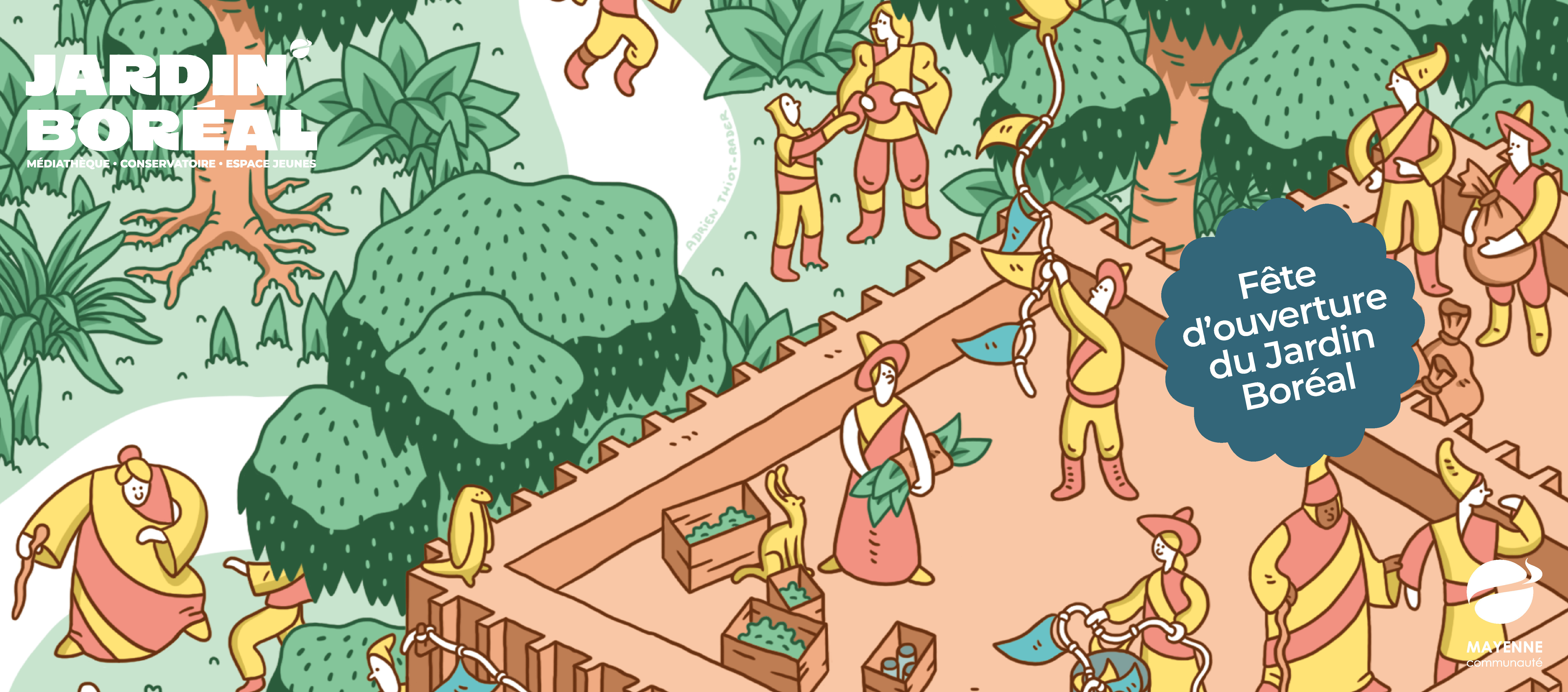 Fête d'ouverture du Jardin Boréal