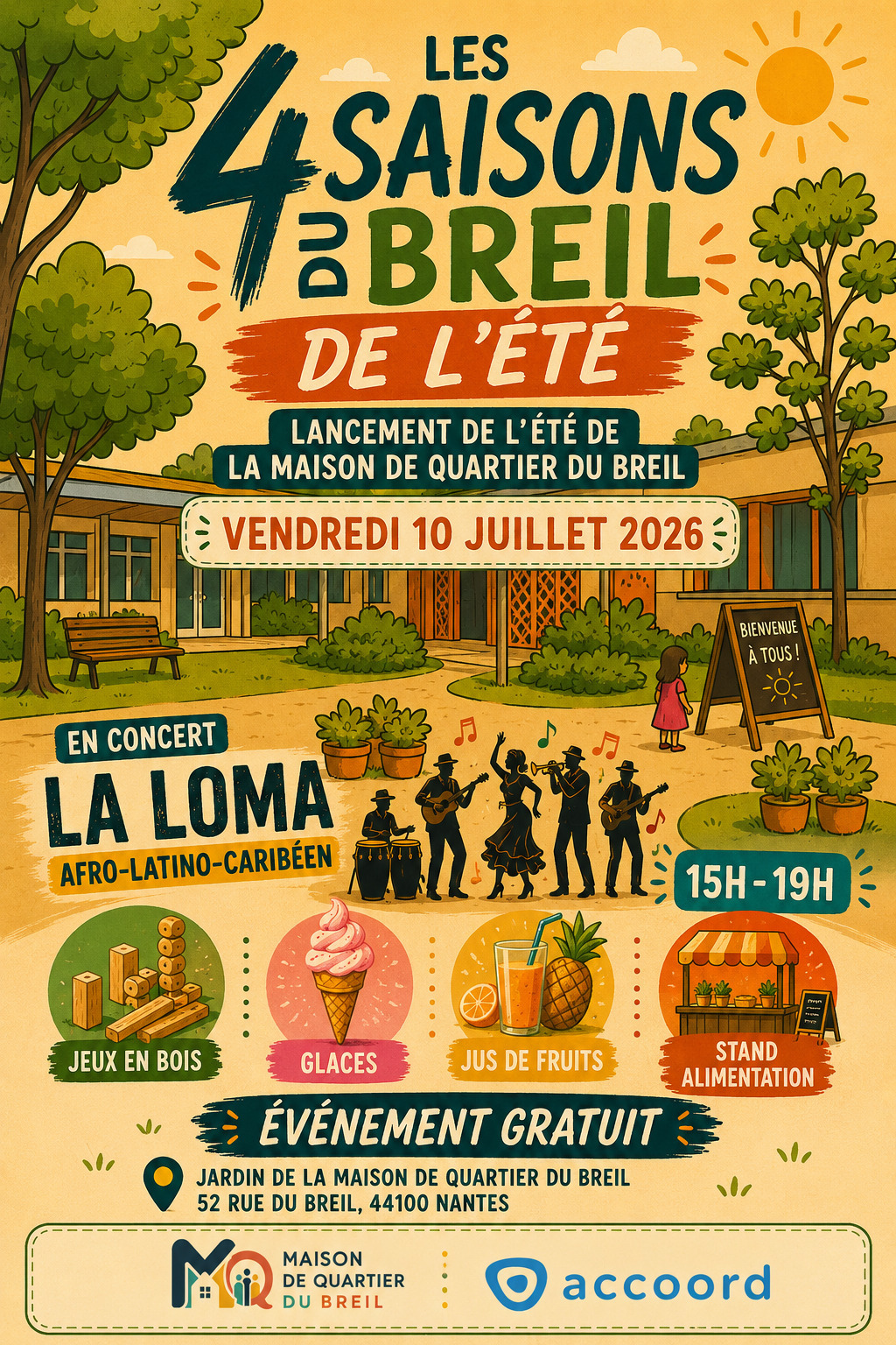 Les 4 saisons du Breil : été