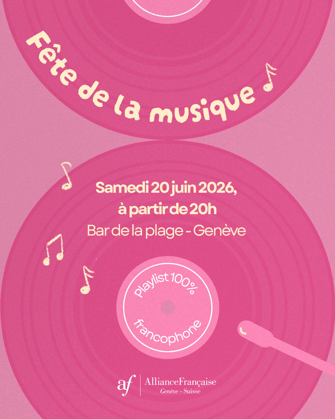 Soirée fête de la musique - musique 100% francophone
