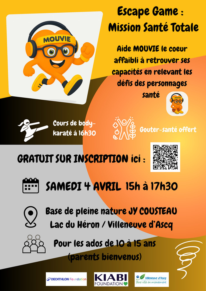 Escape Game : Mission santé totale!