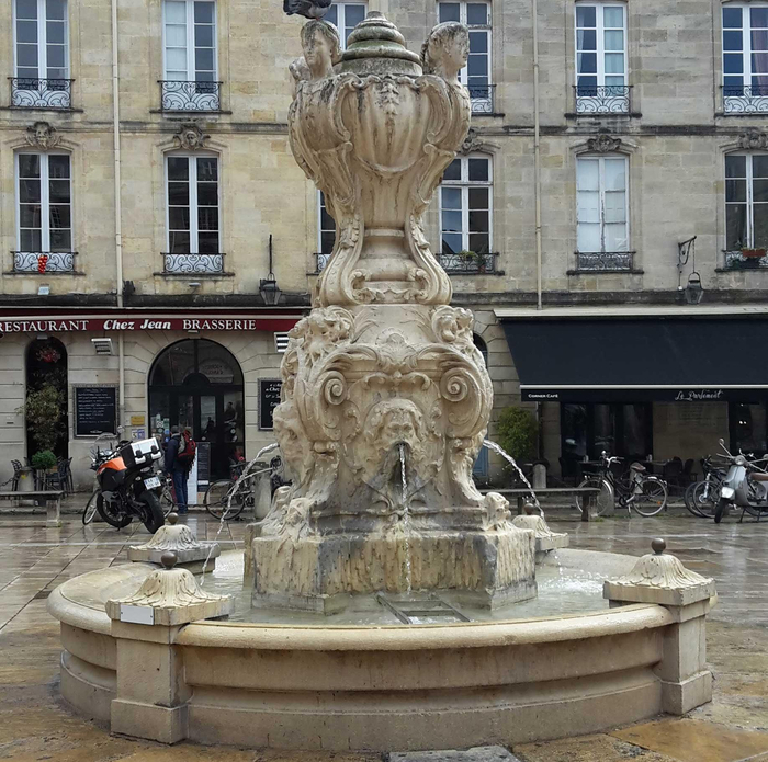 Les fontaines au cœur de Bordeaux
