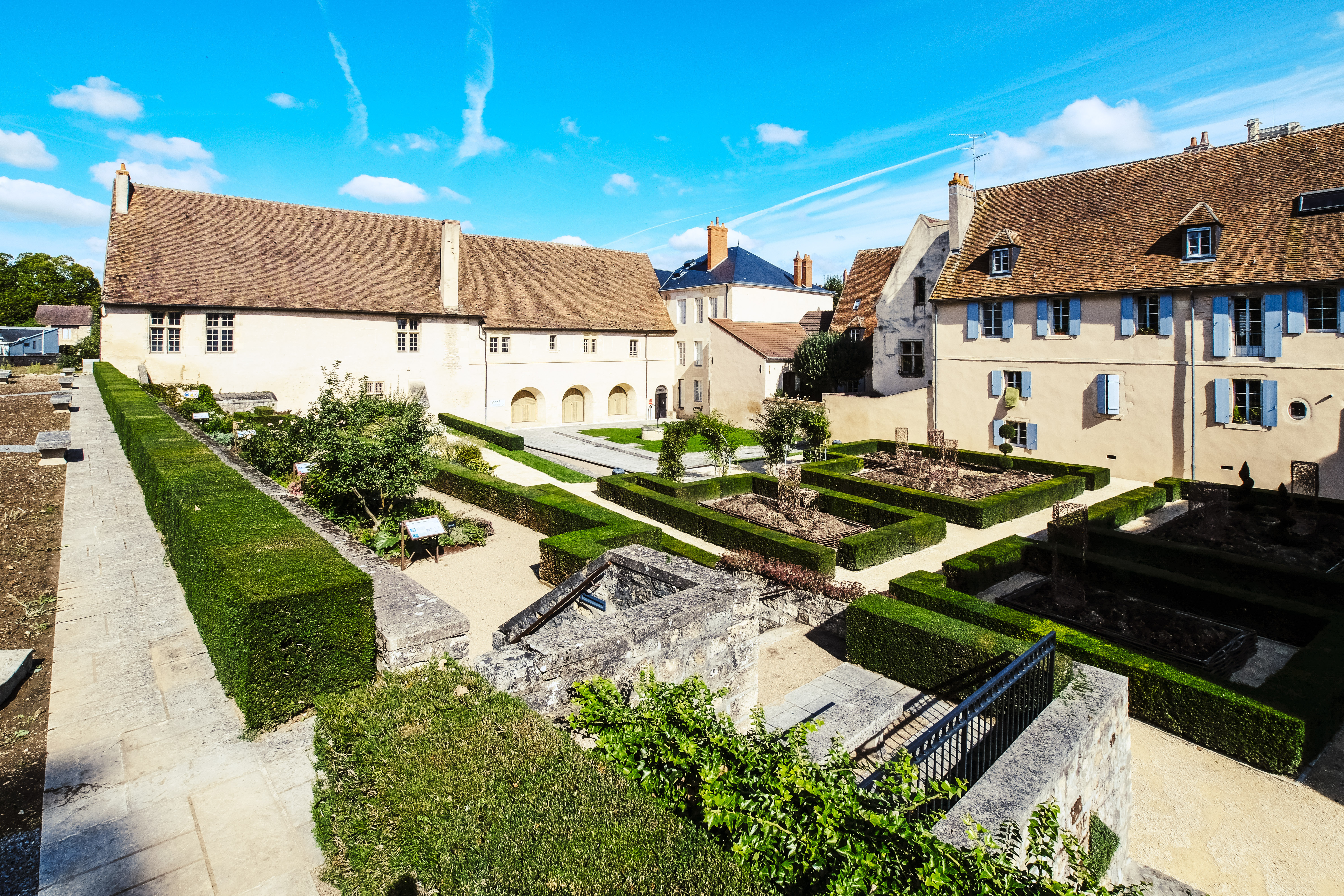 Le musée à la tombée du jour