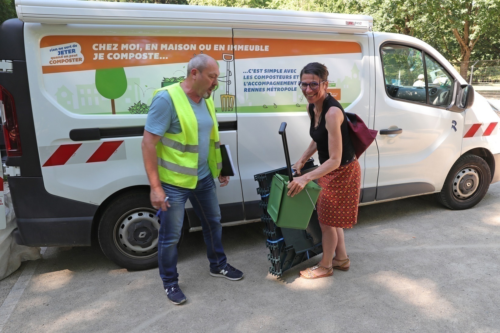 Distributions de composteurs
