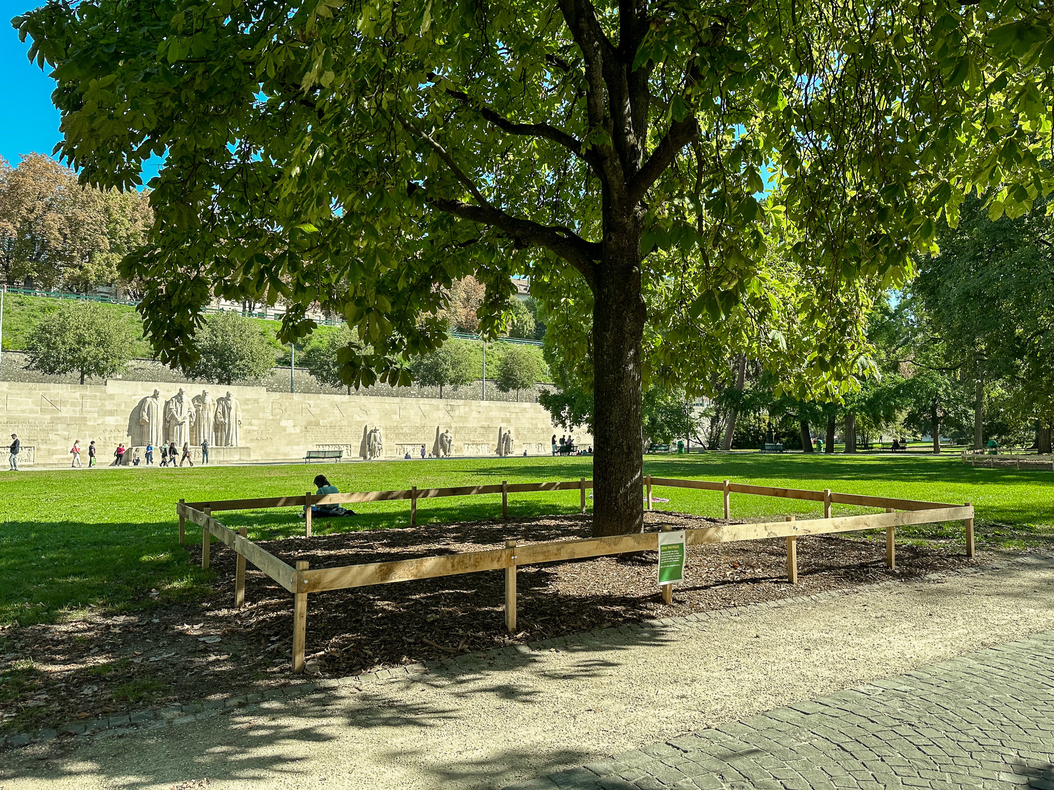 Le Parc des Bastions au fil du temps