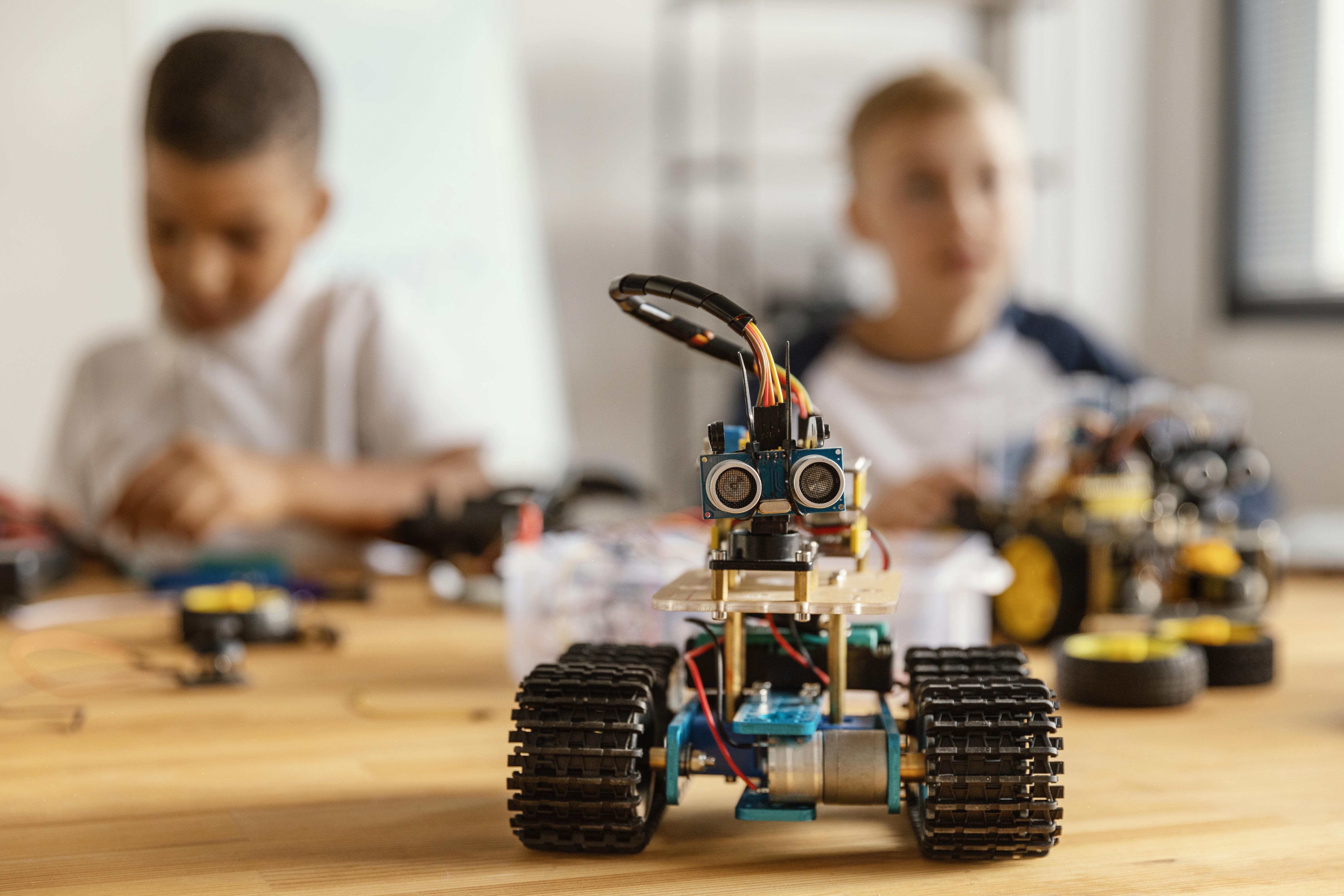 Après- midi en mode ROBOT