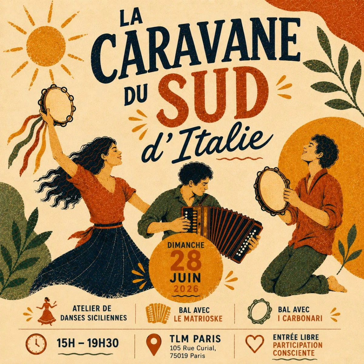 La Caravane du Sud D'italie au TLM Paris