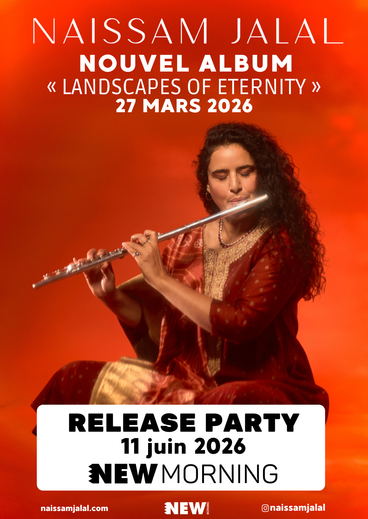LES COULEURS DU SON : Naïssam Jalal "Landscapes of Eternity" @ New Morning
