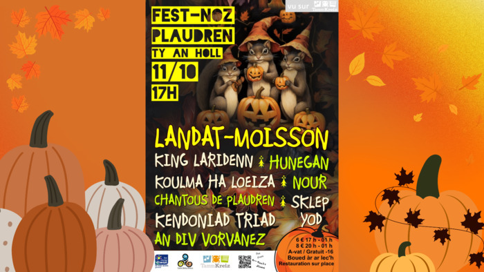Avec  An Div Vorvanez  Hunegan  King Laridenn Orkestar  Kornailh  Koulma et Loeiza  Landat/Moisson  Les chantous de Plaudren  Yod  Kendoniad triad  Nour