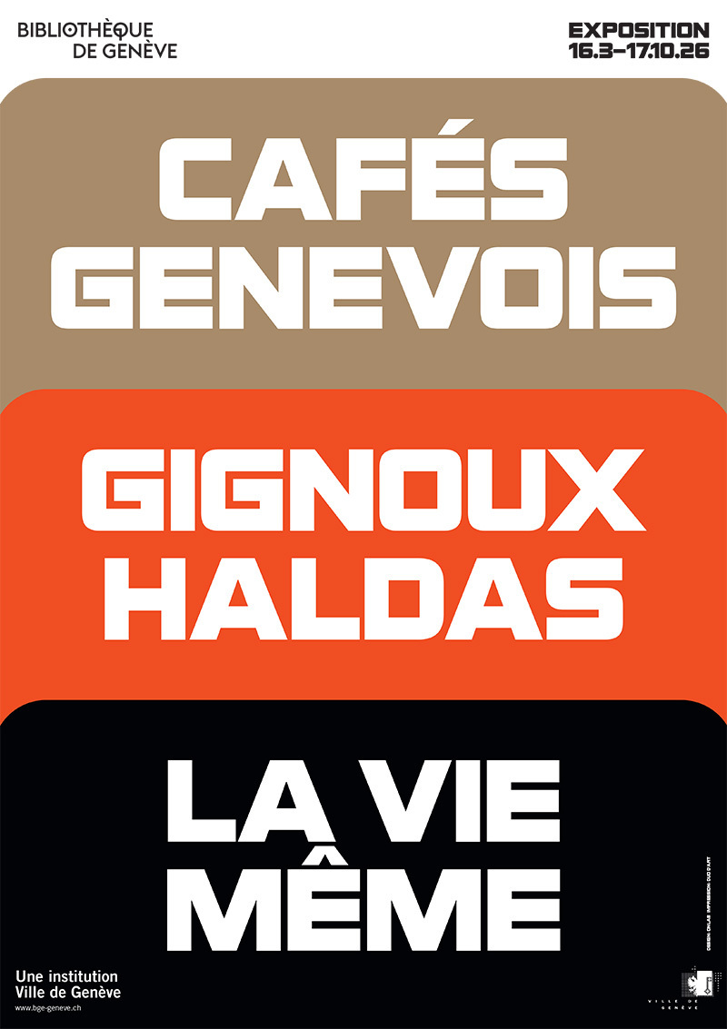 Cafés genevois: la vie même
