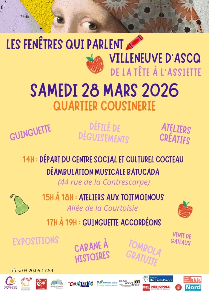 Les Fenêtres qui parlent à la Cousinerie