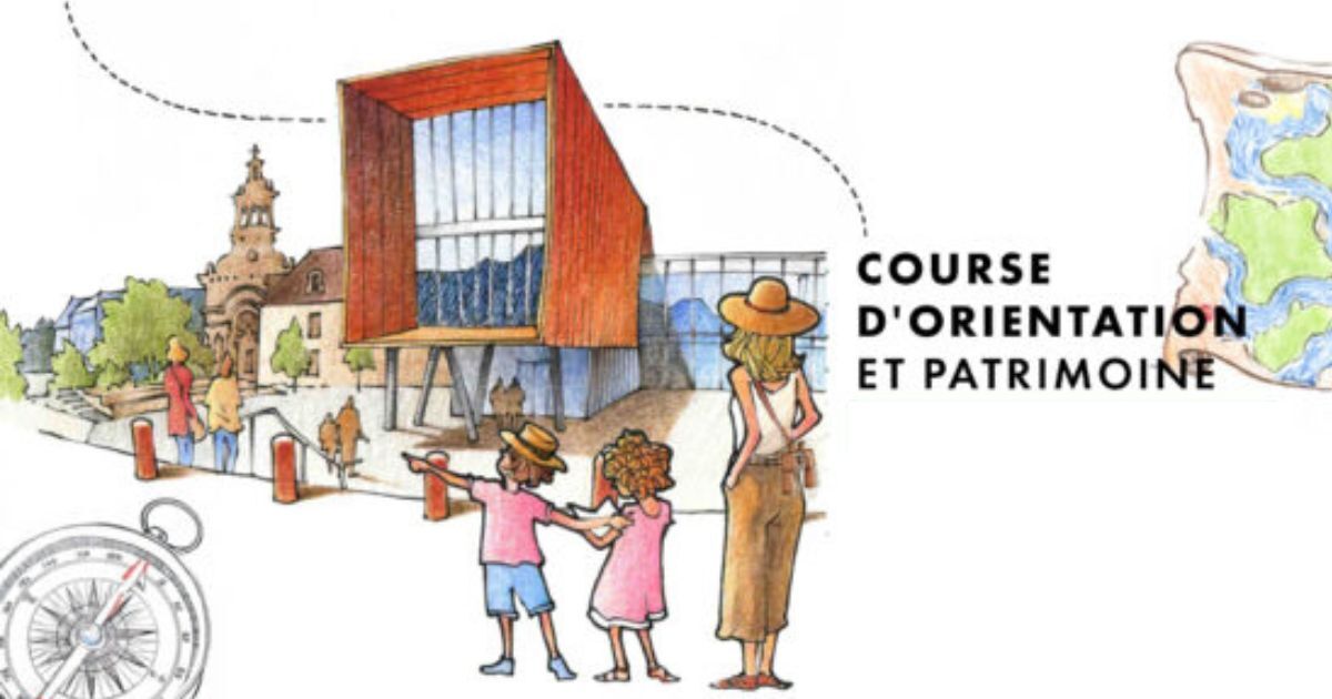 Course d'orientation et patrimoine à la cité
