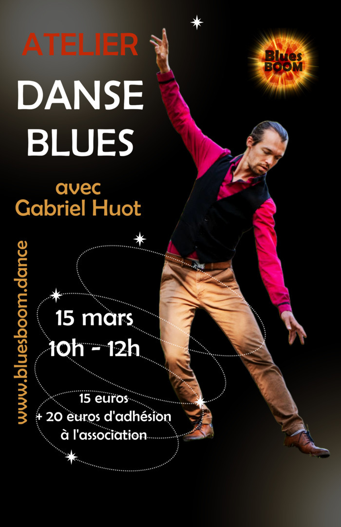 Atelier danse blues Du 15 au 22 mars 2025