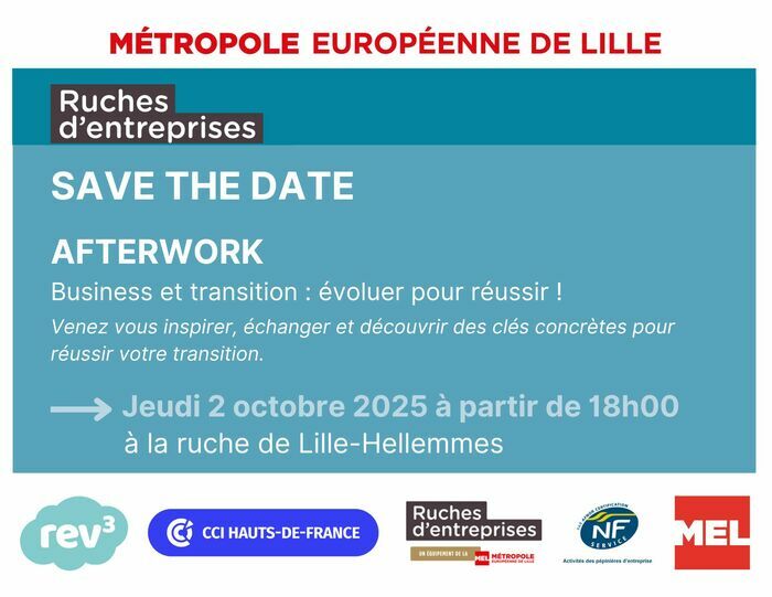 Afterwork des ruches d’entreprises de la MEL le 2 octobre 2025
