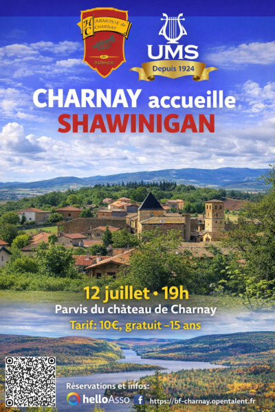 Concert Charnay accueille Shawinigan