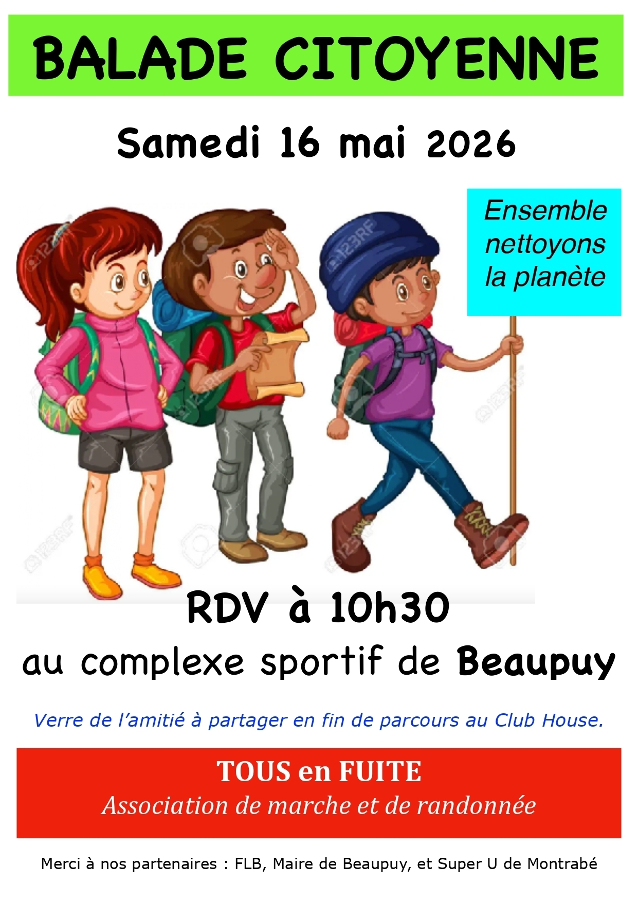 Balade citoyenne - Samedi 16 mai